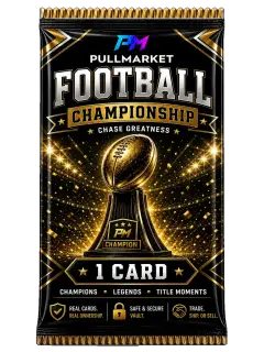 Football Championship - 1 Card pack